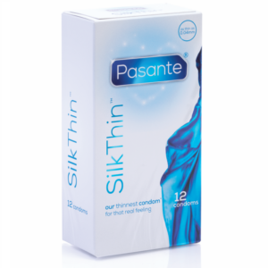 Pasante Silk — Ultra Thin Condoms, 12 Pack — Condom Multipacks