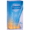 Pasante Climax — Ribbed Condoms, 12 Pack, Heat and Cool — Condom Multipacks