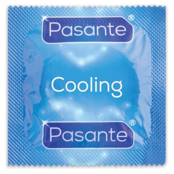 Pasante Climax — Ribbed Condoms, 12 Pack, Heat and Cool — Condom Multipacks — view 3