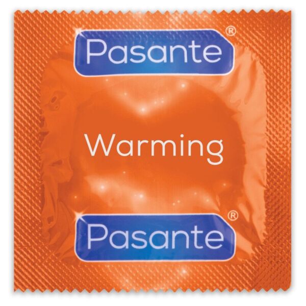 Pasante Climax — Ribbed Condoms, 12 Pack, Heat and Cool — Condom Multipacks — view 4