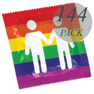 Pasante Pride — Condoms, 144 Pack — Bulk Condom Packs
