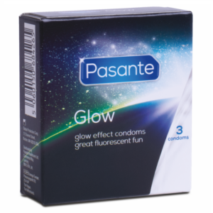 Pasante — Glow in the Dark Condoms, 3 Pack — Condom 3 Packs