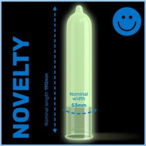 Pasante — Glow in the Dark Condoms, 12 Pack — Condom Multipacks — view 3