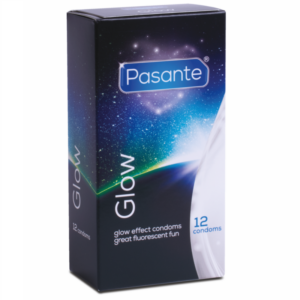 Pasante — Glow in the Dark Condoms, 12 Pack — Condom Multipacks