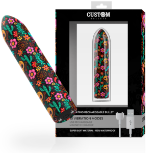 Custom Bullets Skull — Bullet Vibrator, Rechargeable — Bullet Vibrators