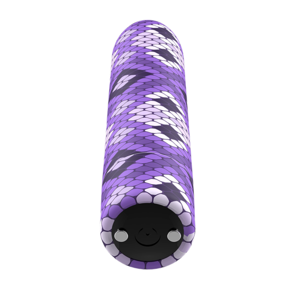 Custom Bullets Snake — Bullet Vibrator, Rechargeable, Purple — Bullet Vibrators — view 4
