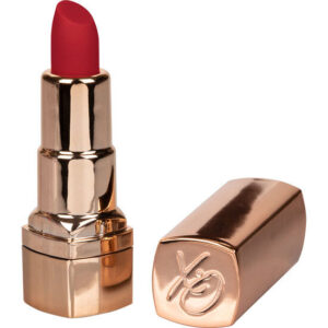 CalExotics Hide and Play — Lipstick Vibrator, Rechargeable, Red — Clitoral Stimulators