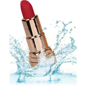 CalExotics Hide and Play — Lipstick Vibrator, Rechargeable, Red — Clitoral Stimulators — view 3