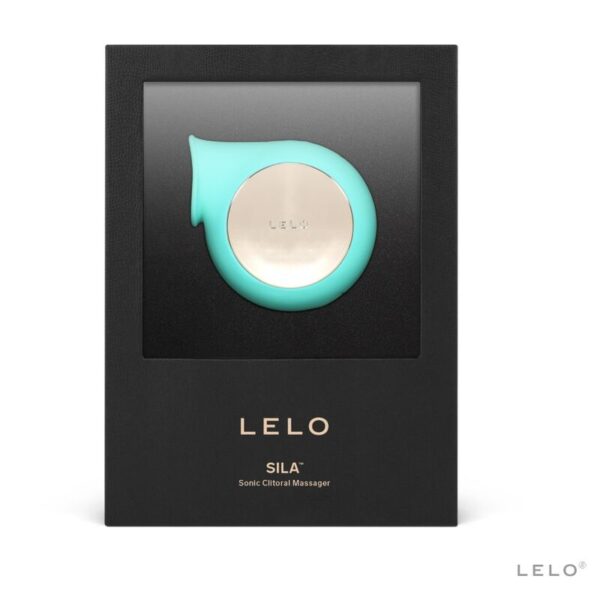 LELO Sila — Clitoral Stimulator, Sonic, Aqua Green — Air Pulse Vibrators — view 2