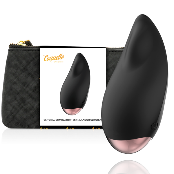 Coquette Chic Desire Drop — Clitoral Vibrator, Black — Clitoral Stimulators