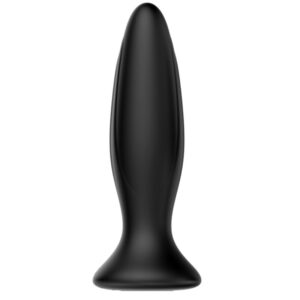 Mr Play — Vibrating Butt Plug, Rechargeable, Black — Anal