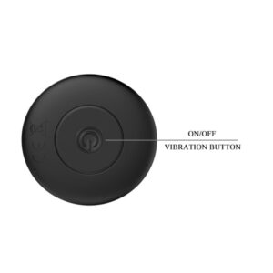 Mr Play — Vibrating Butt Plug, Rechargeable, Black — Anal — view 2