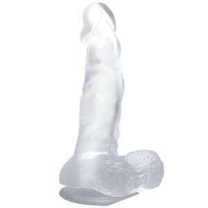 Baile — Realistic Dildo, Suction Cup, 16.7 cm, Transparent — Dildos