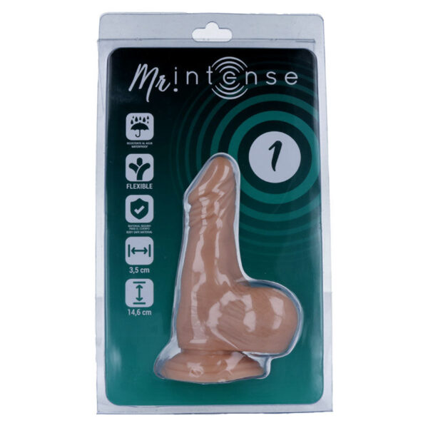 Mr Intense 1 — Realistic Dildo, Suction Cup, 14.6 cm — Dildos — view 4