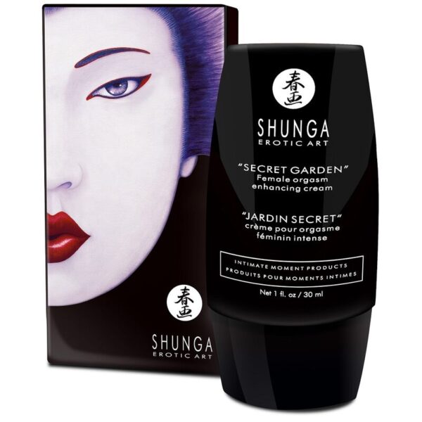 Shunga Secret Garden — Orgasm Cream, 30 ml — Arousal Gels for Women