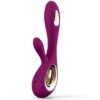 LELO Soraya Wave — Rabbit Vibrator, Rechargeable, Purple — Hi-Tech Vibrators