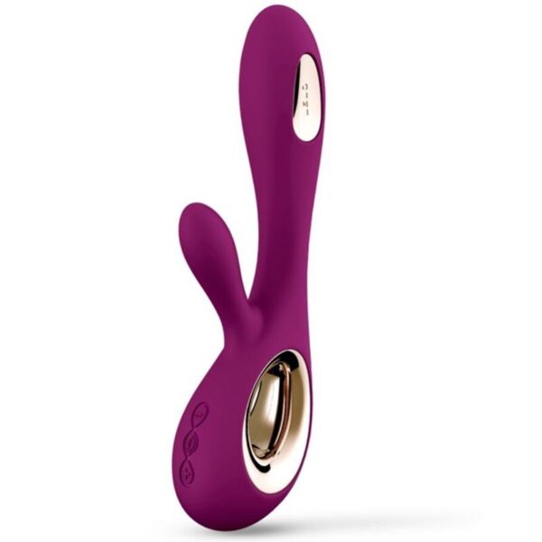 LELO Soraya Wave — Rabbit Vibrator, Rechargeable, Purple — Hi-Tech Vibrators