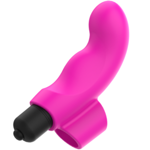 Ohmama Neon Thimble — Finger Vibrator, Pink — Clitoral Stimulators