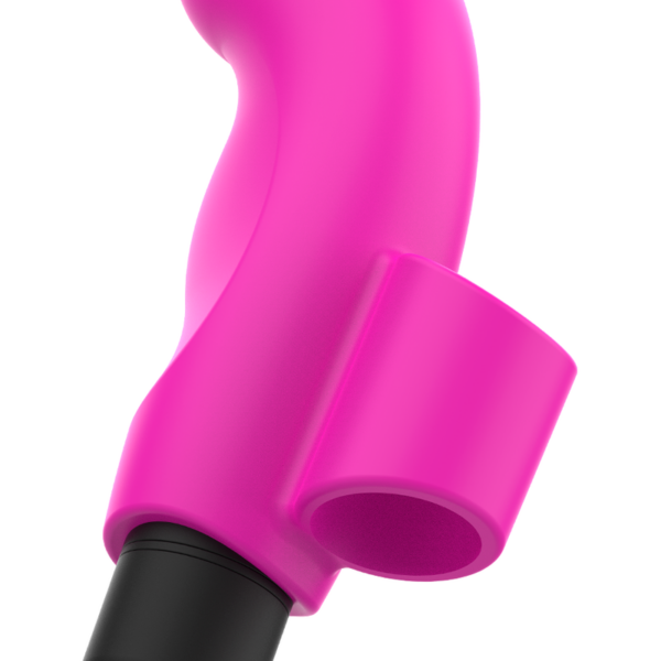 Ohmama Neon Thimble — Finger Vibrator, Pink — Clitoral Stimulators — view 2