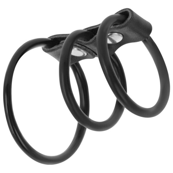 Darkness — Cock Ring Set, Flexible — Classic Cock Rings — view 4