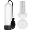 Pump Addicted Rx3 — Penis Pump, Pleasure Sleeve, Transparent — Penis Pumps