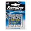 Energizer Ultimate Lithium AA L91 — Batteries, 4 Pack — Batteries & Spare Parts