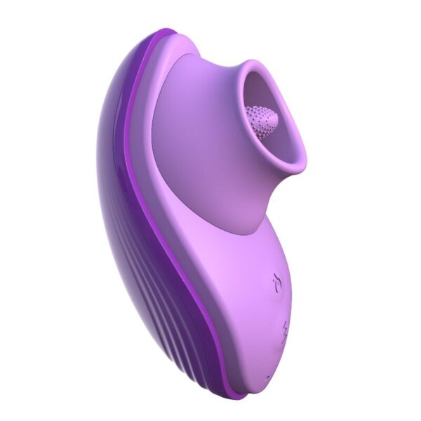 Fantasy for Her Fun Tongue — Clitoral Vibrator, Heated, Purple — Clitoral Stimulators