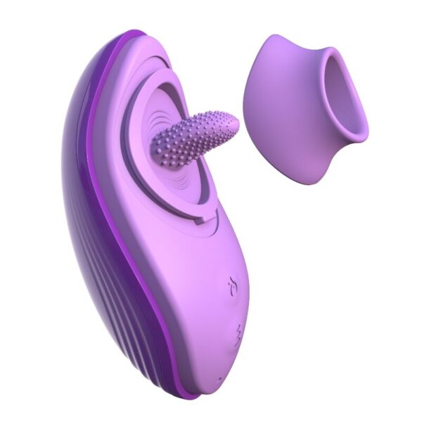 Fantasy for Her Fun Tongue — Clitoral Vibrator, Heated, Purple — Clitoral Stimulators — view 4