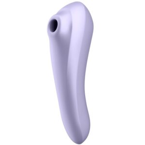 Satisfyer Dual Pleasure — Air Pulse Stimulator, Waterproof, Mauve — Air Pulse Vibrators — view 2