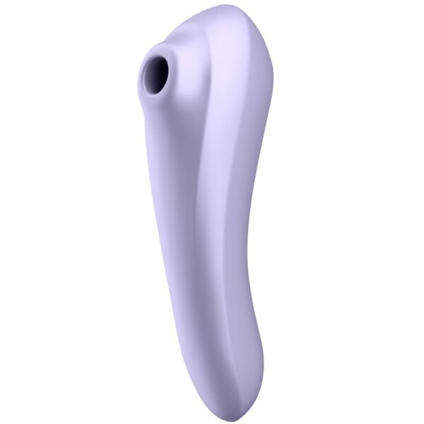 Satisfyer Dual Pleasure — Air Pulse Stimulator, Waterproof, Mauve — Air Pulse Vibrators — view 2