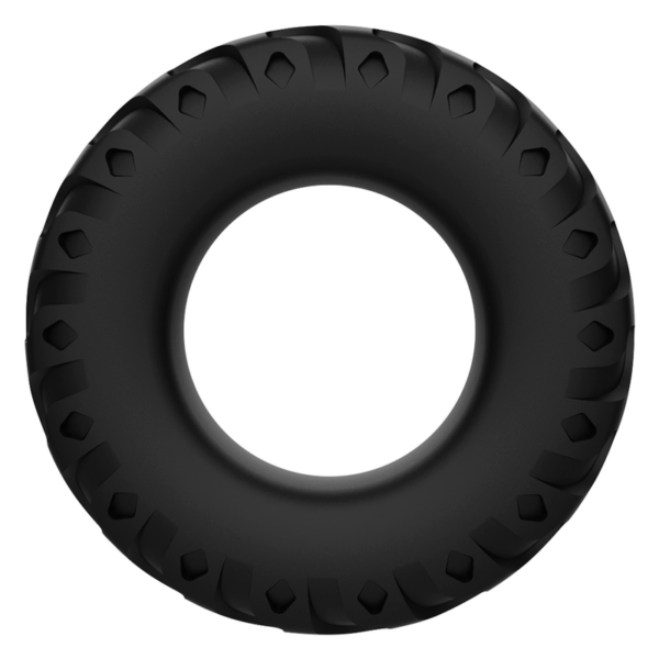 Addicted Toys 4-Piece — Cock Ring Set, Black — Classic Cock Rings — view 2