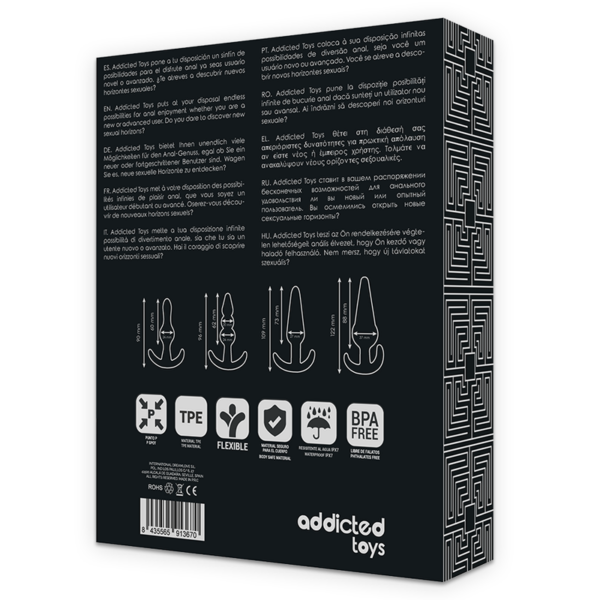 Addicted Toys — Anal Training Kit, Black — view 8