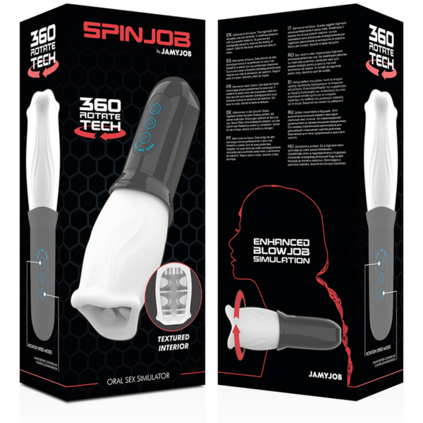 Jamyjob Spinjob — Oral Masturbator, Rechargeable — Automatic Masturbators — view 3