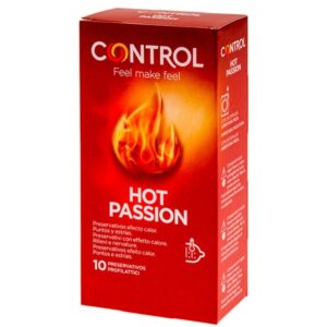 Control Hot Passion — Warming Condoms, 10 Pack — Condom Multipacks