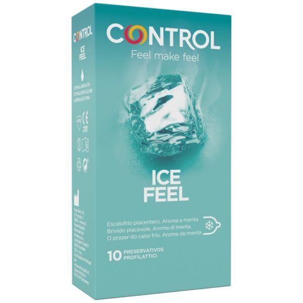 Control Ice Feel — Cooling Condoms, 10 Pack — Condom Multipacks
