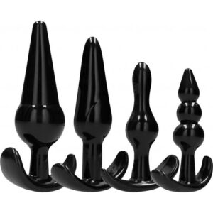 Addicted Toys — Anal Training Kit, Black