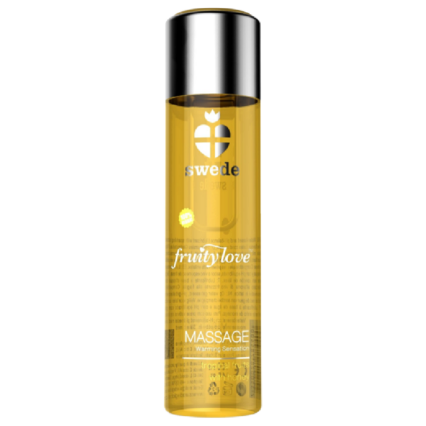 Swede Fruity Love — Warming Massage Oil, 120 ml, Tropical Honey — Body Massage Oils