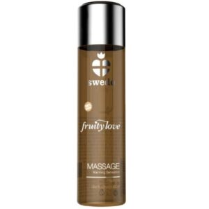 Swede Fruity Love — Warming Massage Oil, 60 ml, Dark Chocolate — Body Massage Oils