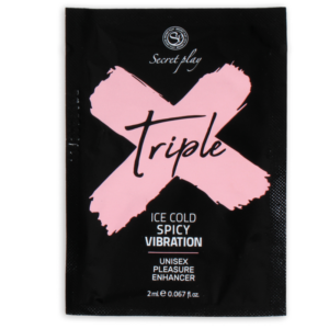 Secretplay Triple X Single Dose — Tingling Gel, 2 ml — Arousal Gels for Women