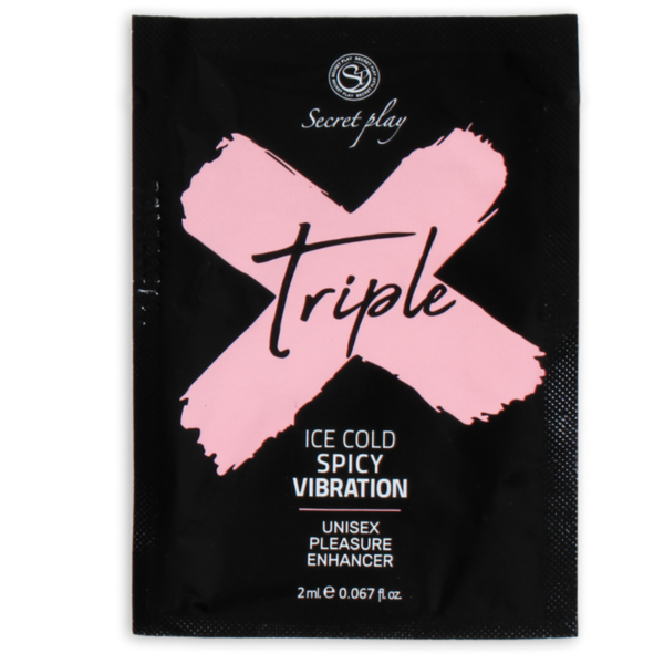 Secretplay Triple X Single Dose — Tingling Gel, 2 ml — Arousal Gels for Women