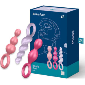 Satisfyer Set of 3 — Butt Plug, Silicone, Tricolor — Anal — view 2