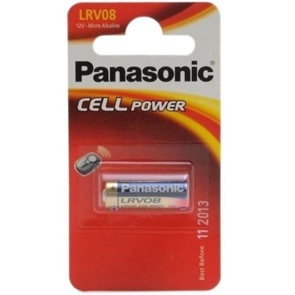 Panasonic LRV08 LR23A 12V — Batteries, 1 Pack — Batteries & Spare Parts