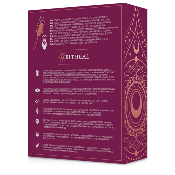 Rithual Reva — Vibrating Egg, Remote Control — Hi-Tech Vibrators — view 5