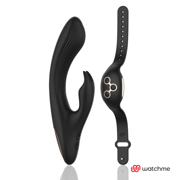 Anne’s Desire — Rabbit Vibrator, Remote Control, Black/Gold — G-Spot Vibrators — view 5