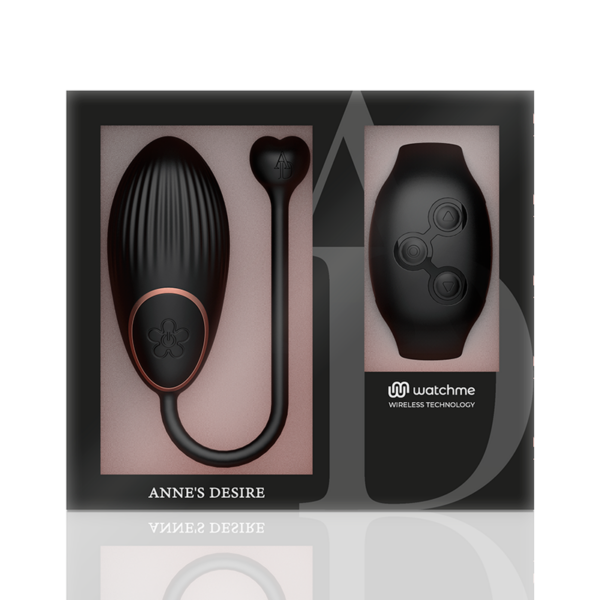 Anne’s Desire — Vibrating Egg, Remote Control, Black — Hi-Tech Vibrators — view 8