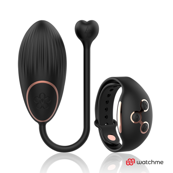 Anne’s Desire — Vibrating Egg, Remote Control, Black/Gold — Hi-Tech Vibrators — view 2