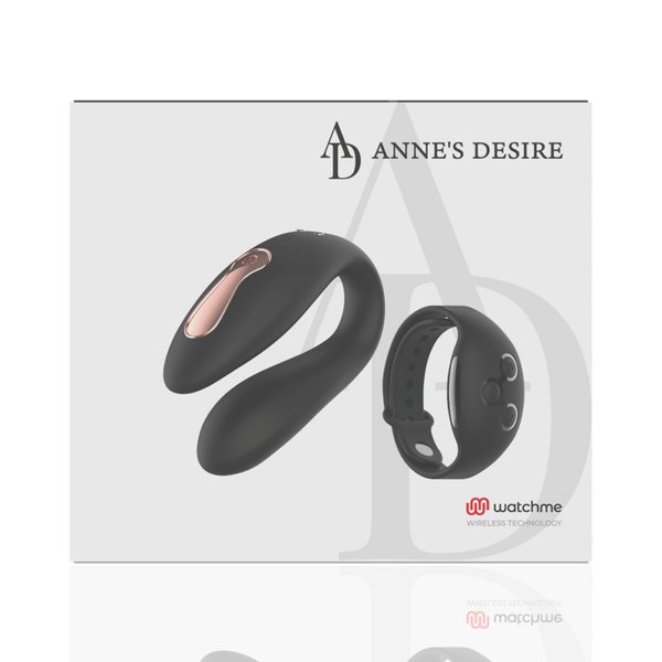 Anne’s Desire Dual — Couples Vibrator, Remote Control, Black — Clitoral Stimulators — view 16