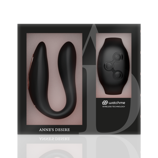 Anne’s Desire Dual — Couples Vibrator, Remote Control, Black — Clitoral Stimulators — view 13