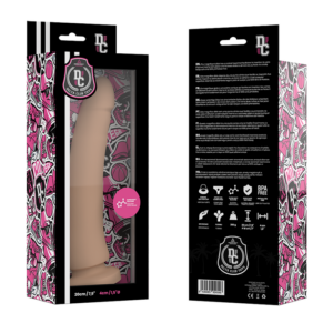 Delta Club — Realistic Dildo, Silicone, 20 cm, Natural — Dildos — view 3