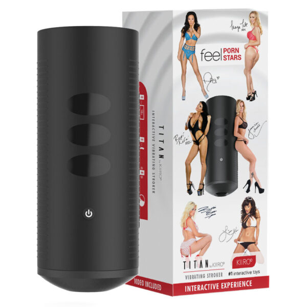 Kiiroo Titan Experience — Vibrating Masturbator, App-Controlled — Couples